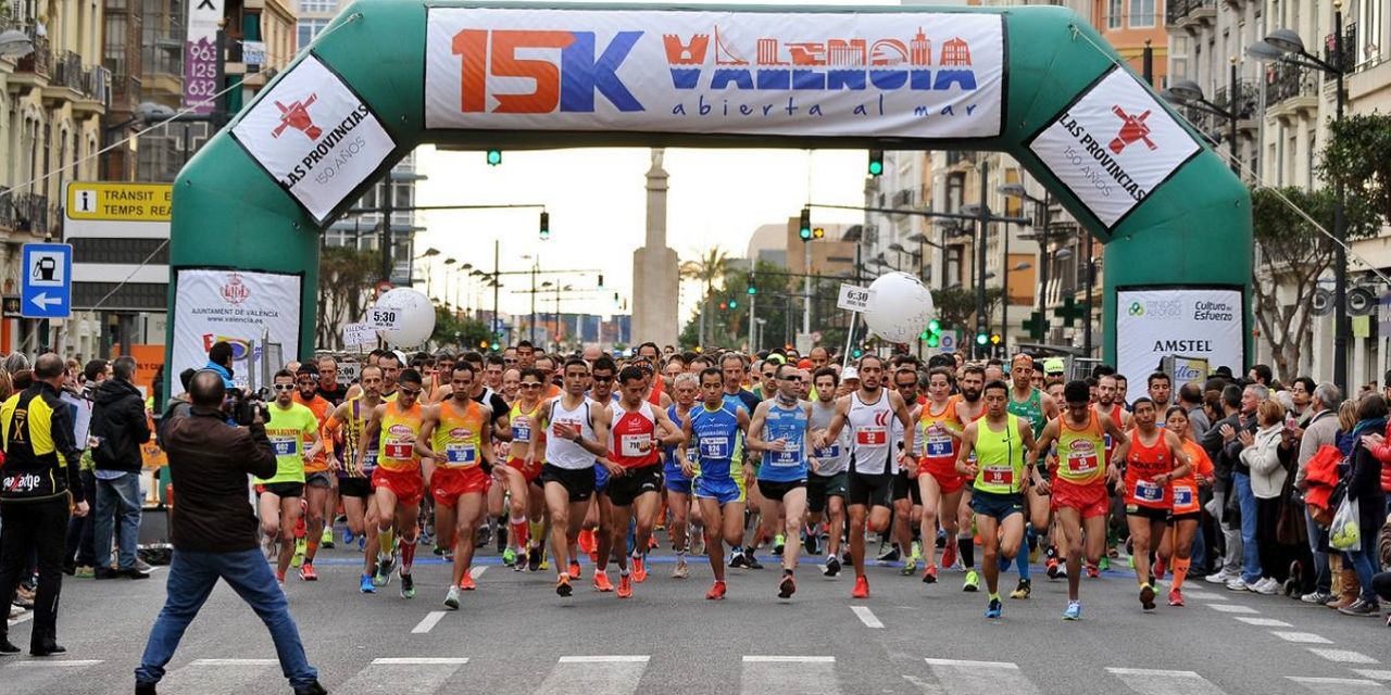  La 15K València Abierta al Mar, el primer fondo del año de la ciudad, se celebra el 18 de febrero