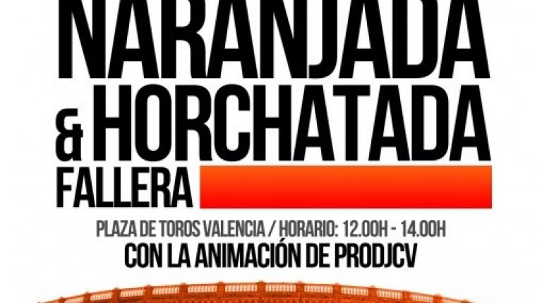 Naranjada y Horchatada Fallera los días 8 y 9
