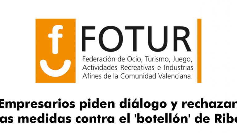 Fotur ha rechazado por insuficientes las medidas propuestas por el alcalde de València, Joan Ribó, para combatir 