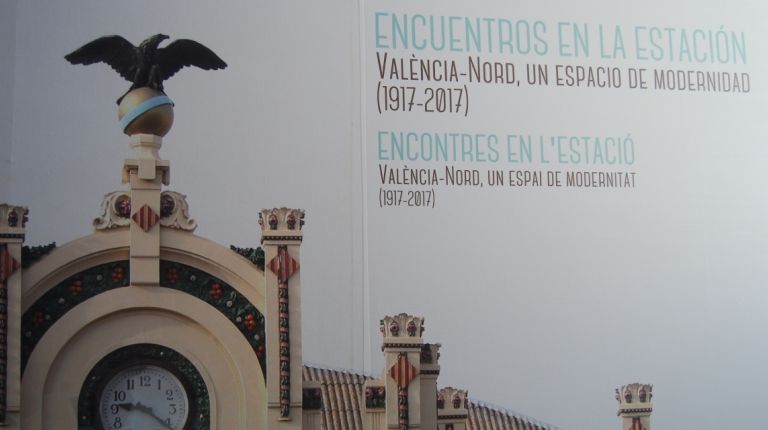 La exposición 'Encuentros en la estación. València-Nord, un espacio de modernidad (1917-2017)' 