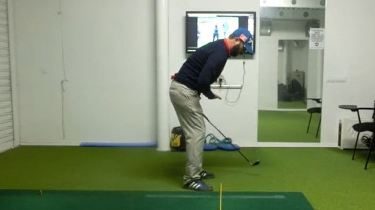 Girar en el swing de golf
