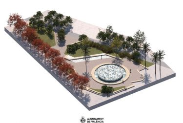 La reurbanización de la plaza de L’Ajuntament incorpora una elipse que identificará la catedral de la pólvora  