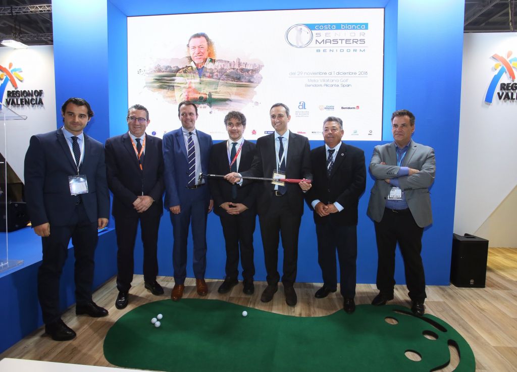  El Costa Blanca Benidorm Senior Masters presenta su competición en Londres