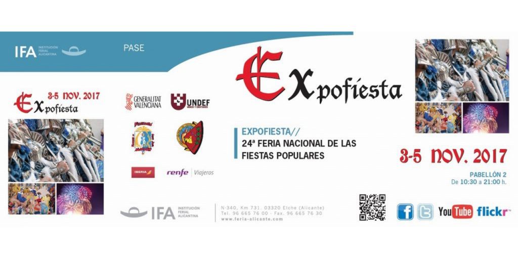  OLiva Turismo promociona la fiesta de Moros y Cristianos de Oliva y toda la oferta turística en la  24 Edición de la Expofiesta Alicante, Feria Nacional de las Fiestas Populares