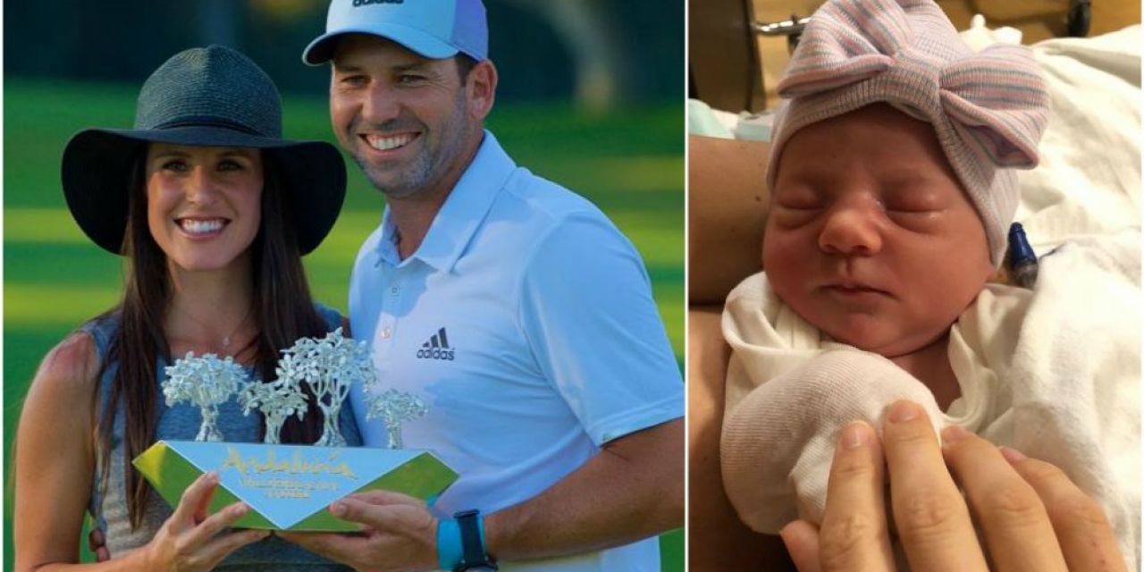  Sergio Garcia y Angela  Akins ya son padres