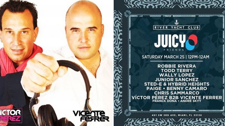 DJ'S  VÍCTOR PÉREZ Y VICENTE FERRER ASISTIRÁN AL WINTER MUSIC CONFERENCE DE MIAMI